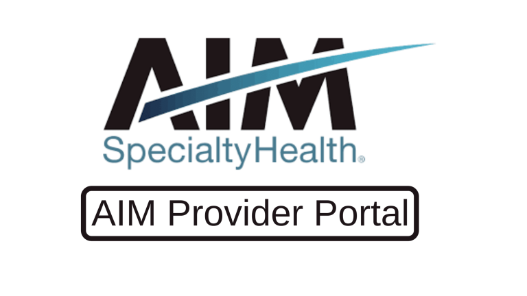 Login Aim Provider Portal